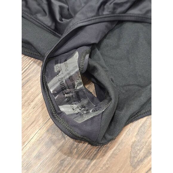 Jones New York Black One Piece Swimsuit L NWT $75 Cross Back Built-In Bra - Picture 7 of 10